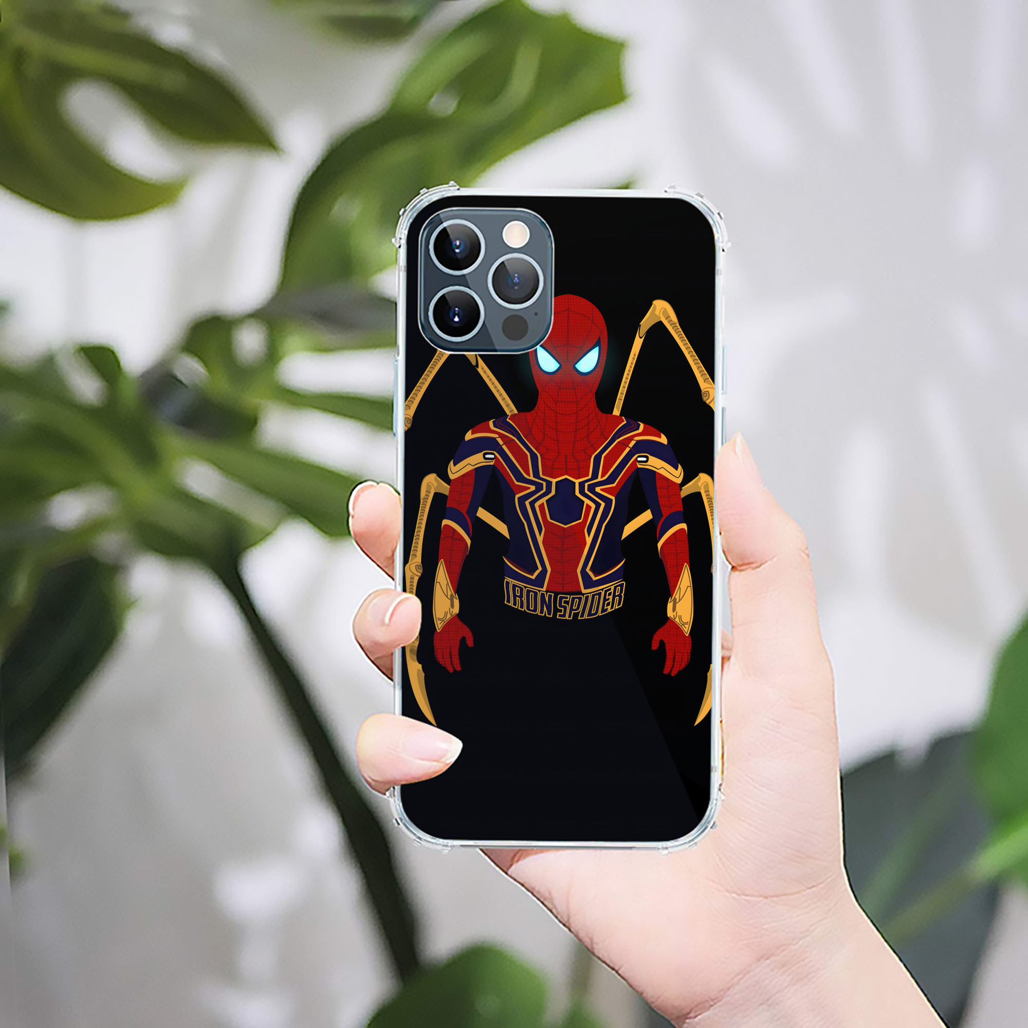 （画像用） アベンジャーズ The Avengers 【iPhone 12シリーズ対応】透明スマホケース（クリアソフトケース）